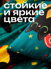 Подушка декоративная «Holidays cats» - Фото 8