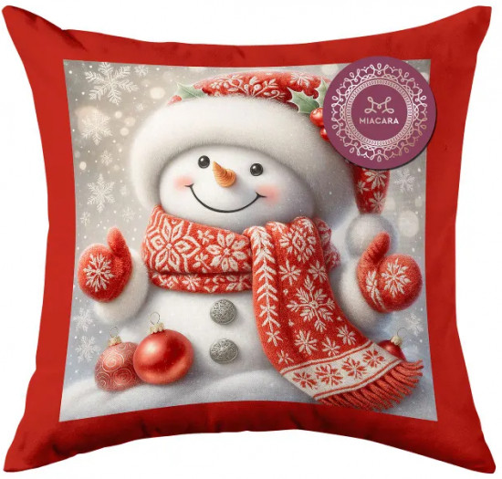 Подушка декоративная «Cozy Snowman»