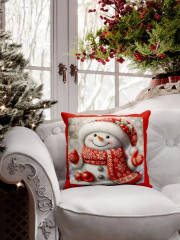 Подушка декоративная «Cozy Snowman» - Фото 4