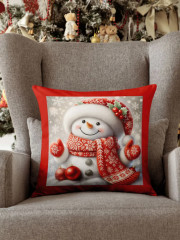 Подушка декоративная «Cozy Snowman» - Фото 7