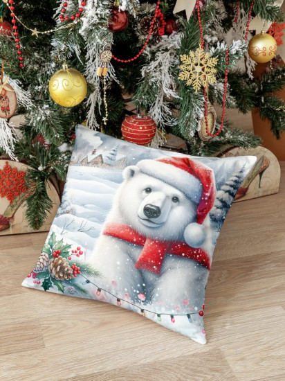 Подушка декоративная «Polar bear»