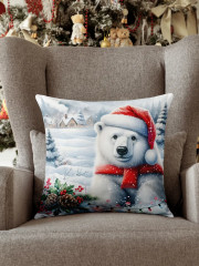 Подушка декоративная «Polar bear» - Фото 7