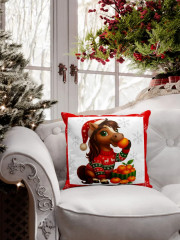 Подушка декоративная «Festive pony» - Фото 4