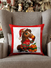Подушка декоративная «Festive pony» - Фото 7