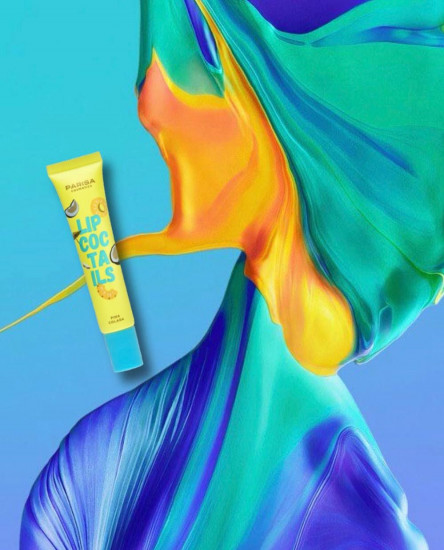 Бальзам для губ SOS «Lip Coctails», тон 04 Пина колада