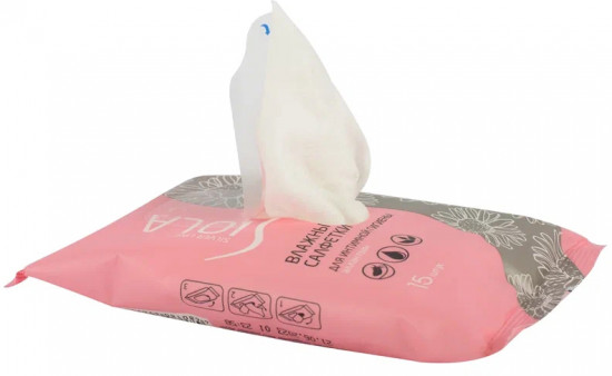 Салфетки влажные для интимной гигиены с аллантоином