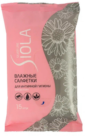 Салфетки влажные для интимной гигиены с аллантоином