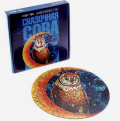 Пазл фигурный «Сова» - Фото 3