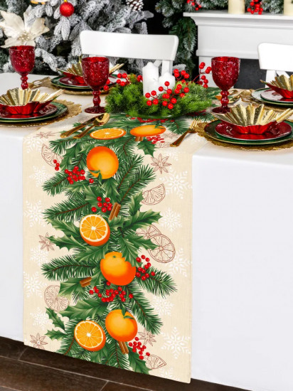 Скатерть-дорожка «Orange mood»