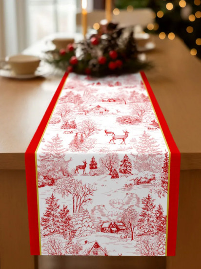 Скатерть-дорожка «Christmas forest»