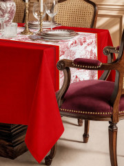 Комплект из скатерти и дорожки на стол «Christmas forest» - Фото 6