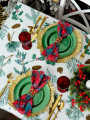Комплект из скатерти и салфеток «Jolly christmas» - Фото 2