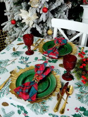 Комплект из скатерти и салфеток «Jolly christmas» - Фото 3
