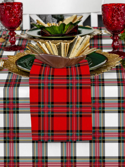 Комплект из скатерти и салфеток «White scots Style»