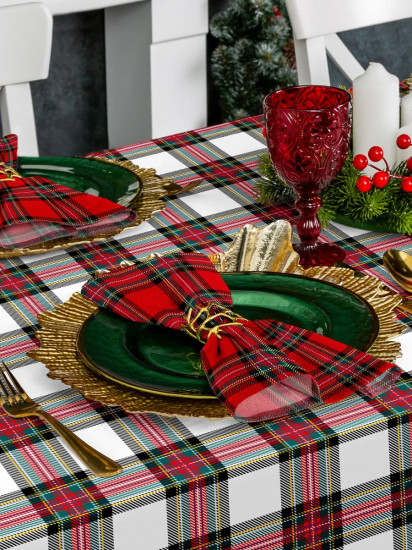 Комплект из скатерти и салфеток «White scots Style»