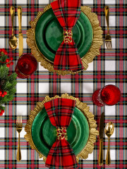 Комплект из скатерти и салфеток «White scots Style» - Фото 5