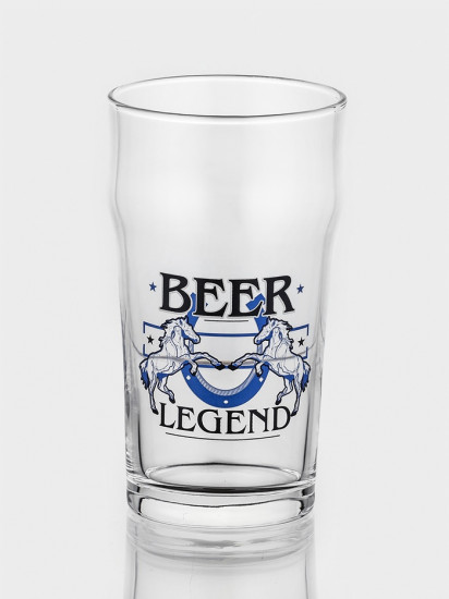 Стакан пивной «Пейл-эль. Лошади. Beer Legend»