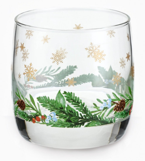Стакан «Зимний букет»