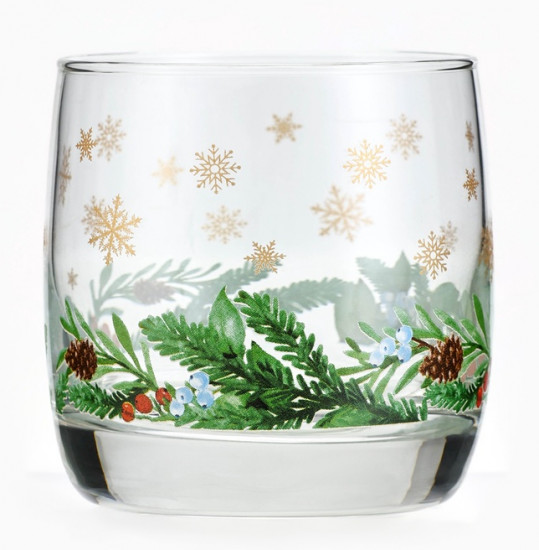 Стакан «Зимний букет»