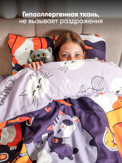 Комплект постельного белья «Кот Батон»