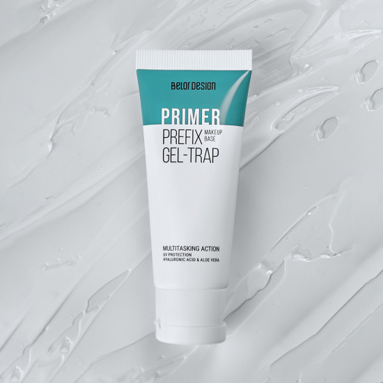 База под макияж «Primer Prefix Make Up Base Gel-Trap», оттенок 1 White