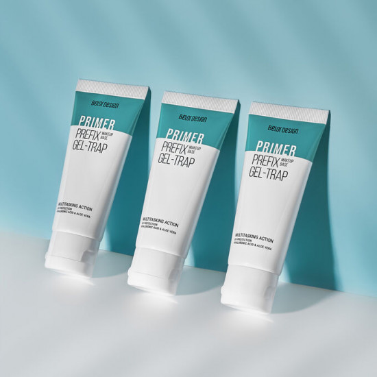 База под макияж «Primer Prefix Make Up Base Gel-Trap», оттенок 1 White