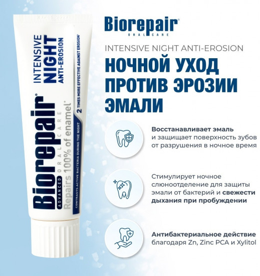 Зубная паста для ночного ухода за зубами «Intensive Night Repair»