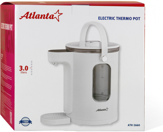 Термопот электрический с дисплеем Atlanta ATH-2660
