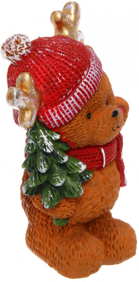 Фигурка «Мишка с ёлочкой»