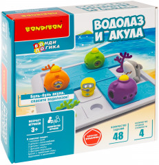 Игра логическая «Водолаз и акула» - Фото 8