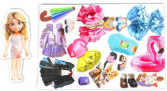 Игра развивающая на магнитах «Модные наряды» - Фото 1