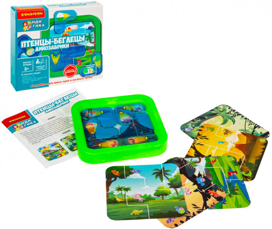 Игра логическая «Птенцы-беглецы. Динозаврики»
