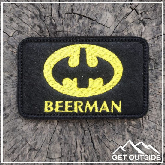 Шеврон «Beerman. Человек-пиво»