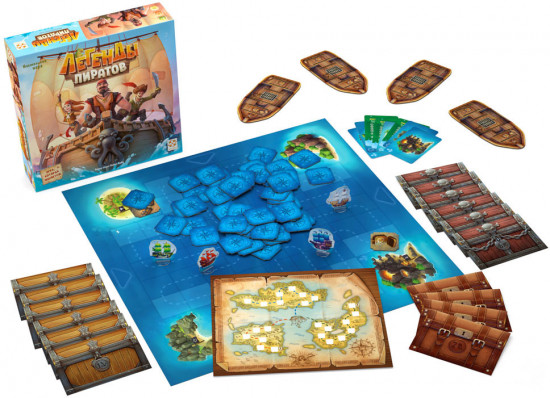 Настольная игра «Легенды пиратов»