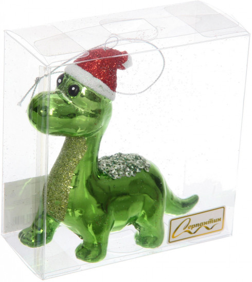 Игрушка елочная «Весёлый динозавр»