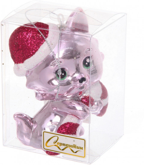 Игрушка елочная «Весёлый котёнок»