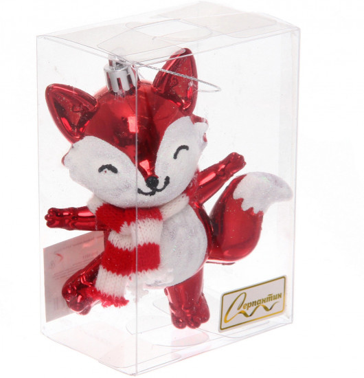 Игрушка елочная «Весёлый лисёнок»