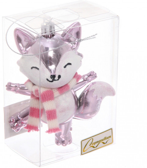 Игрушка елочная «Весёлый лисёнок»