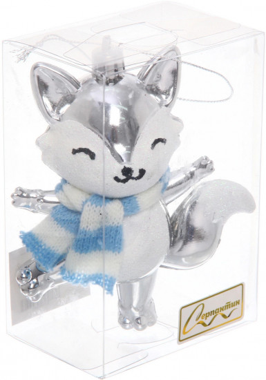 Игрушка елочная «Весёлый лисёнок»