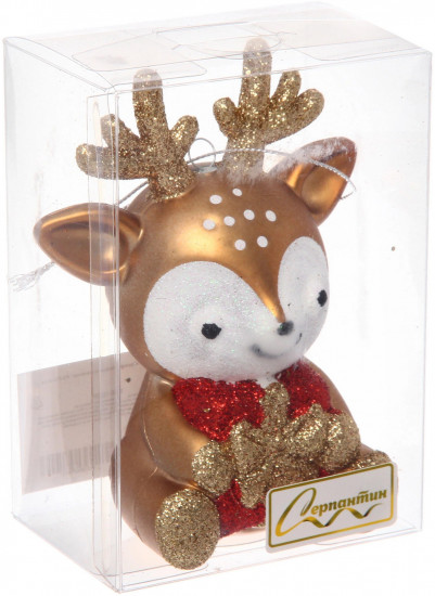 Игрушка елочная «Весёлый оленёнок»