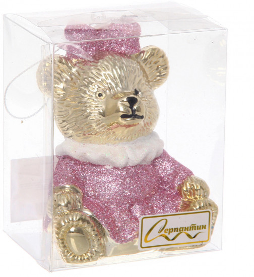 Игрушка елочная «Милая медведица»