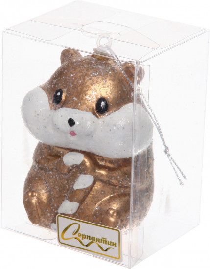 Игрушка елочная «Милый бурундук»