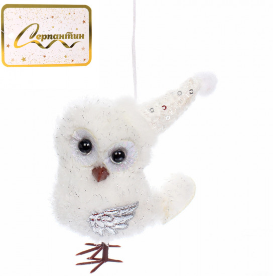 Подвеска елочная«Изящная сова»