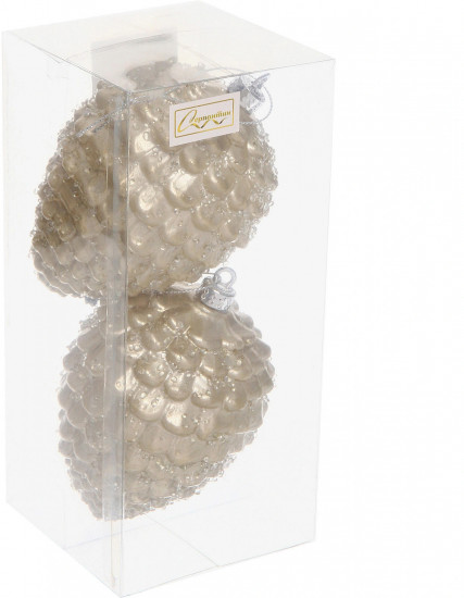 Набор игрушек елочных «Лесные шишки»