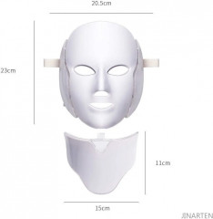 Светодиодная LED-маска для омоложения лица и шеи - Фото 8