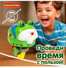 Игровой набор с гироскопом «Робот-трюкач. Лягушонок» - Фото 3