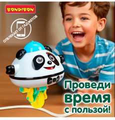 Игровой набор с гироскопом «Робот-трюкач. Панда» - Фото 3