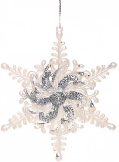 Подвеска «Морозная снежинка»