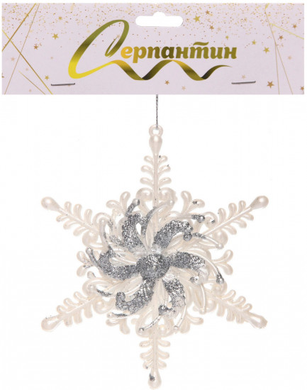 Подвеска «Морозная снежинка»
