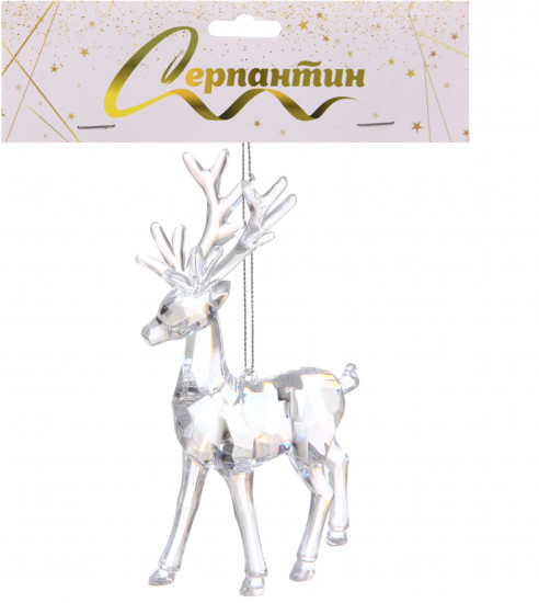 Подвеска «Хрустальный лось»